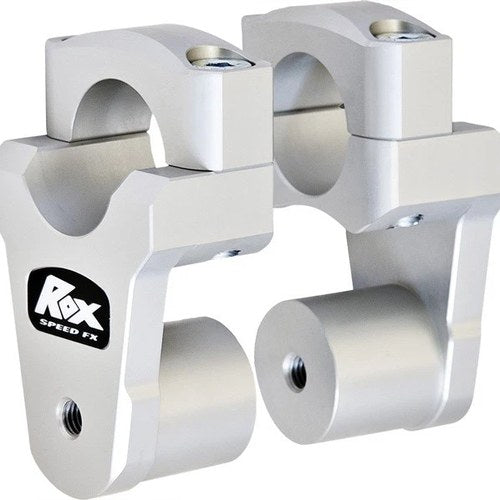 Rox Speed FX Pivoting Risers 2" Silver #1R-P13R-2125 BMW R 1200/1250 Liquid Cool