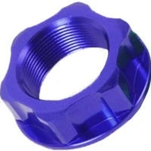 Zeta Steering Stem Nut Blue #ZE58-2032 for Kawasaki/Suzuki/Honda