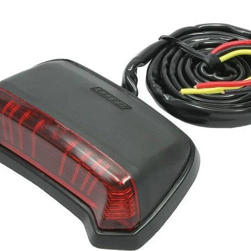 Drc Hard Ware Phantom LED Taillight with Red Lens