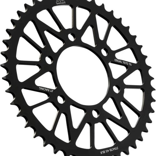JT Aluminum Rear Sprocket 45T Black #JTA478.45BLK for Kawasaki ER650C ER-6n 2009