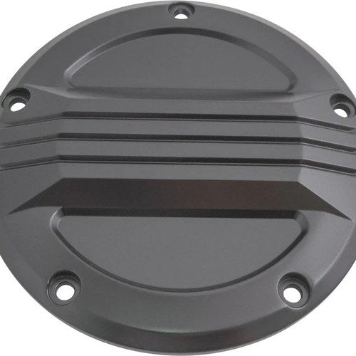 HardDrive Derby Cover Black #B-38-1B Harley Davidson