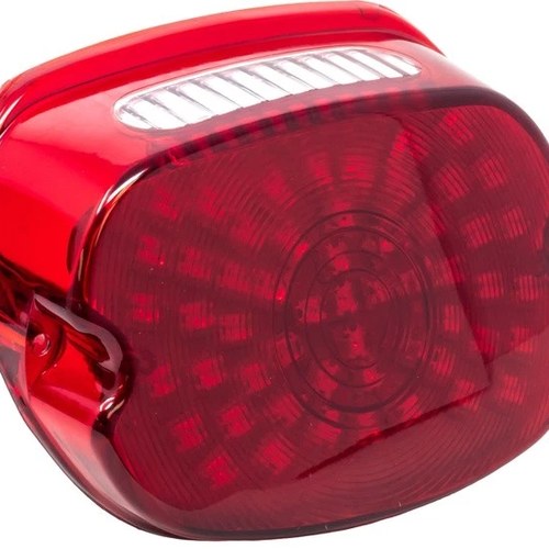 Letric Lighting Slantback SO-LO Low Profile LED Taillight Red #LLC-SLTL-RT-ST