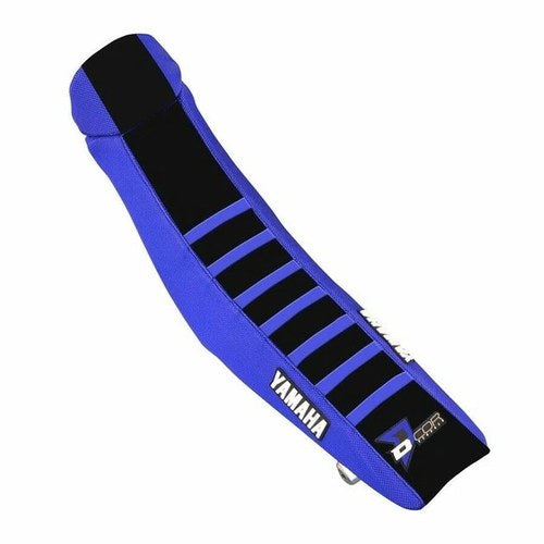 Dcor Ribbed Seat Cover Blue/Black/Blue fits Yamaha YZ450F/YZ250F 4-Stroke