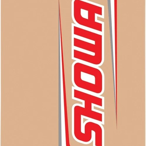Dcor Upper Fork Decals Showa Red/White