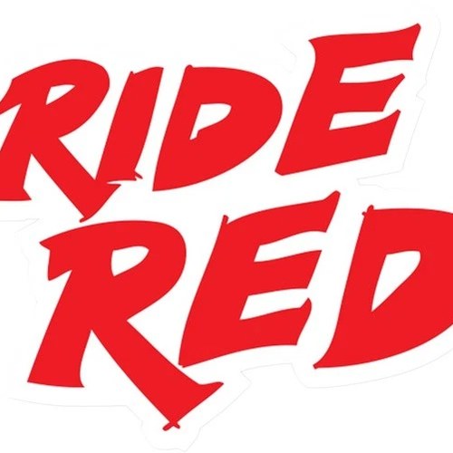 Dcor Brand Decal for Honda Ride Red 4"