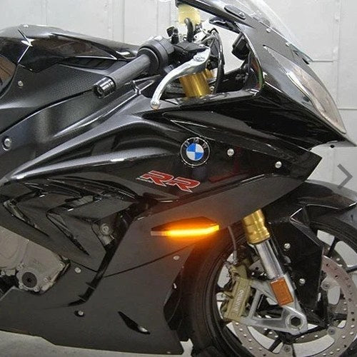 New Rage Cycles LED Front Turn Signals Amber #S1000RR-FB BMW S 1000 RR 2010-2019