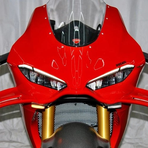 New Rage Cycle LED Turn Signals Front Clear/Amber #V4-FB-25 Ducati