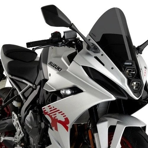 Puig R Racer Windscreen Dark Smoke #21999F for Suzuki GSX-8R 2024-2025