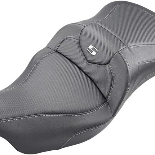 Saddlemen RoadSofa CF Seat #284043 Harley Davidson