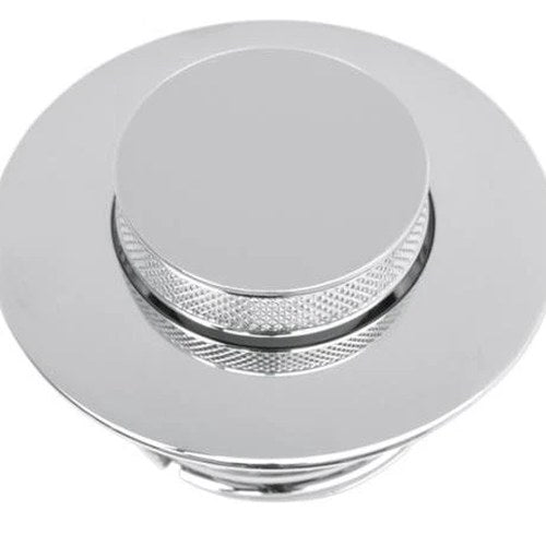 DS Pop-Up Gas Cap Vented Chrome 2.75" Harley Davidson #141896