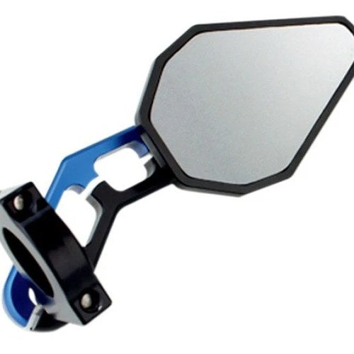 Driven D-Axis Bar End Mirror Blue