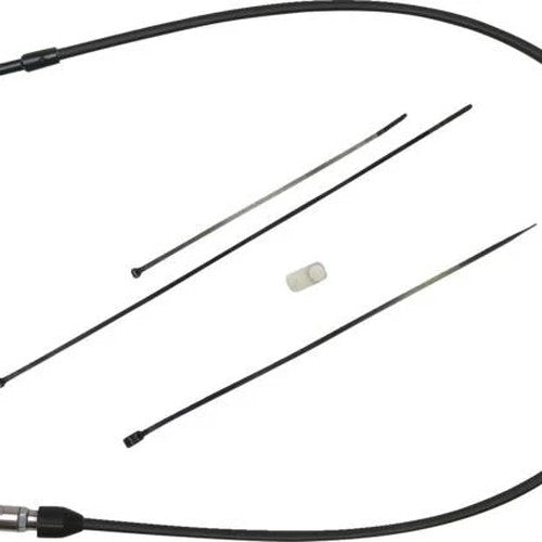Drag Specialties Bent Tube Upper Clutch Cable 47"L Black/Black #264531