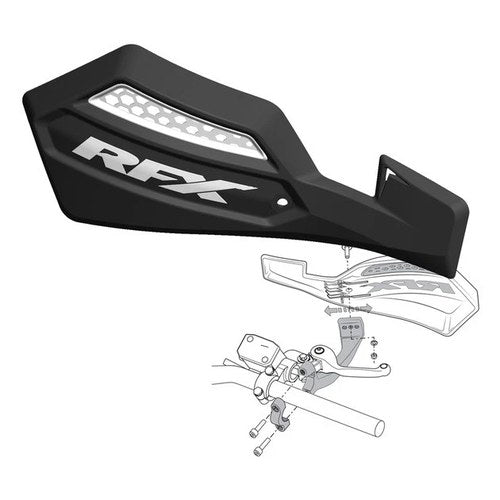 Rfx Race Series Handguards Black