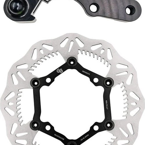 GBrakes Floating Wave Front Brake Rotor Kit GBDOS8