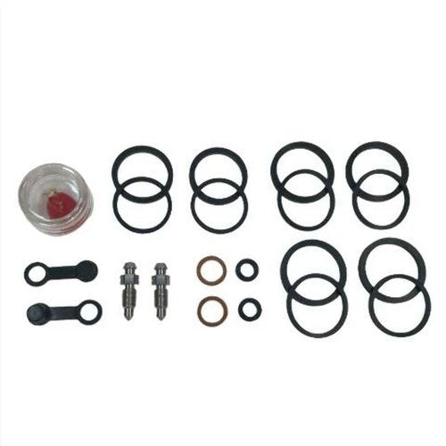 Brake Caliper Rebuild Kit for select Kawasaki models Front 2 Calipers