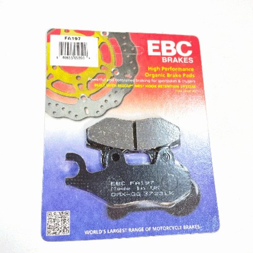 Ebc Brakes Organic Brake Pad FA197
