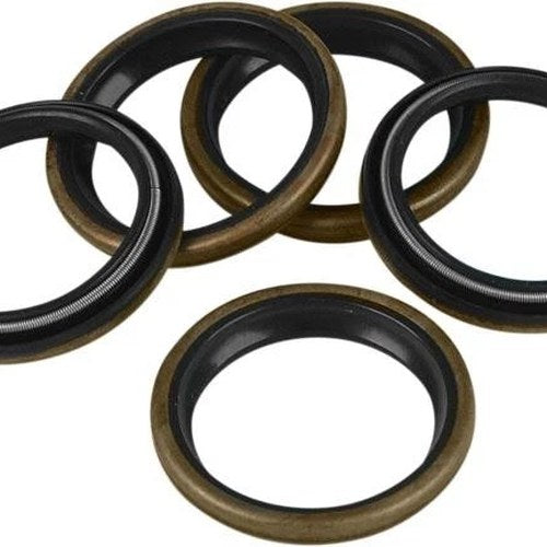 James Main Drive Gear End Oil Seals Metal 5-Pack #JGI-12013-A Harley Davidson