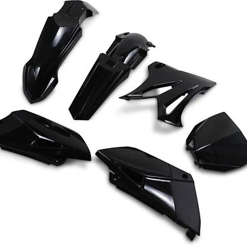 UFO Complete Plastics Kit Black YAKIT320001 for Yamaha YZ85 2015-2021
