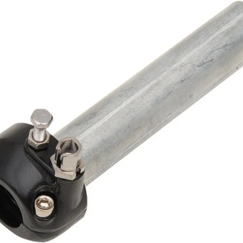 Emgo Single Cable Throttle Assembly 7/8" Black