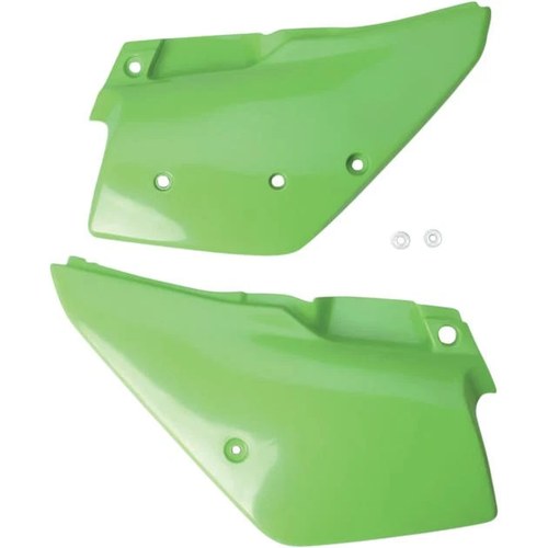 UFO Side Panels 05-12 KX Green for Kawasaki KDX200 1995-2009 KA02788026