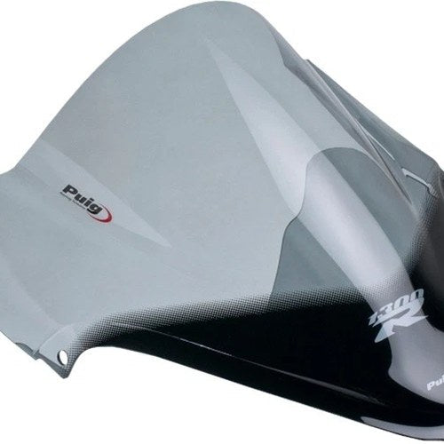 Puig 3mm Racing Windscreen Light Smoke for Suzuki GSX1300R Hayabusa 2008-2017