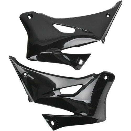 Acerbis Radiator Shrouds Black for Yamaha YZ450F/YZ250F 4-Stroke 2006-2009