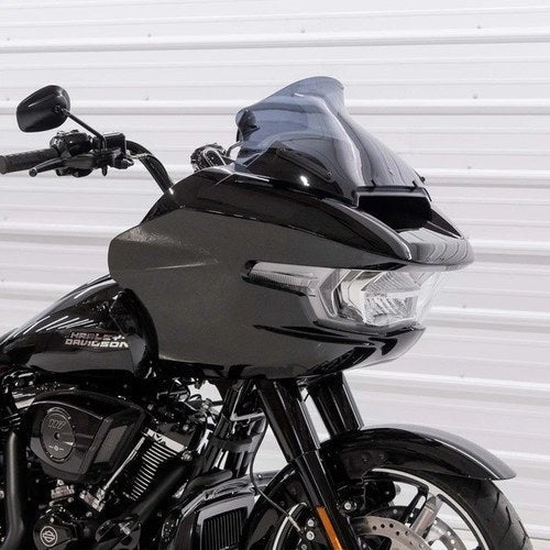 Klock Werks Sport Flare Windshield 11" Dark Smoke Harley Davidson Road Glide