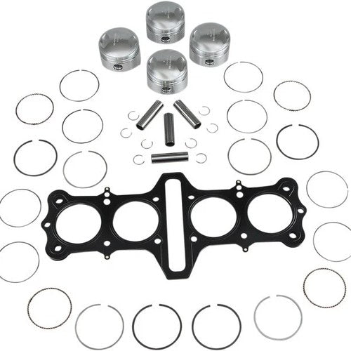 Wiseco Piston Kit 2.50mm Over 72.00mm K1076 for Kawasaki KZ-1000