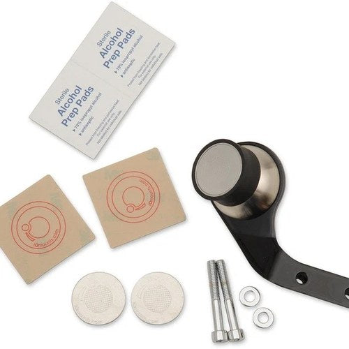 Klock Werks iOMount Handlebar Horizontal Device Mount LH Black Indian Scout