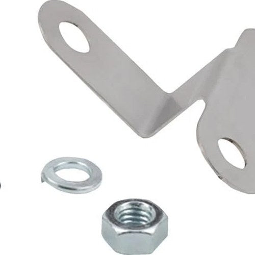 Works Connection Fork Guard Reinforcement Kit Silver for Kawasaki KX250F/KX450F