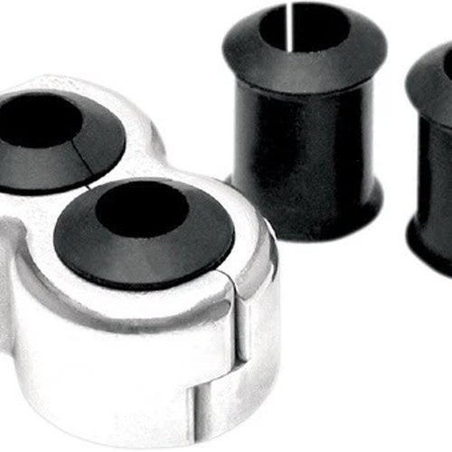 Motion Pro Dual Cable Clamp with Stud Mount Chrome