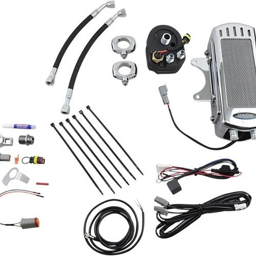Ultracool 3.0 Side Mount Oil Cooler for S&S Chrome #SMT-1CSS Harley Davidson