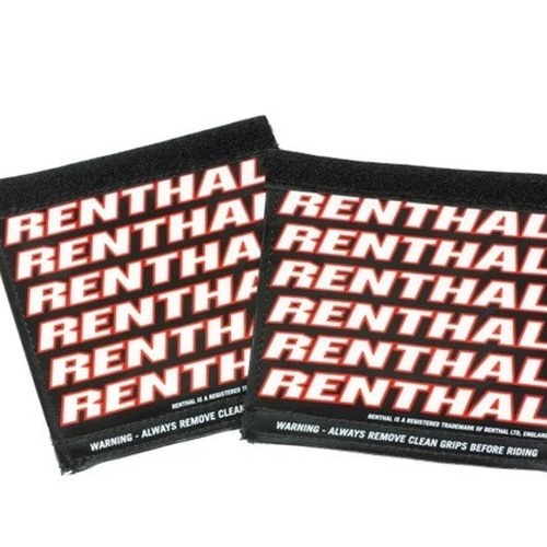 Renthal Clean Grips Grip Covers Black/Red/White