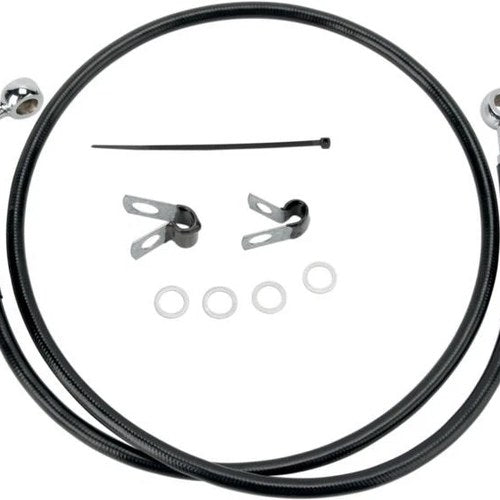 DS Vinyl Brake Line Kit Front Harley XL883 Sportster 883 2004-2008