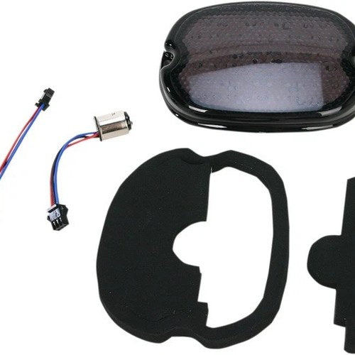 DS Low-Profile LED Taillight Lens Without Window Smoke Harley Davidson #143946