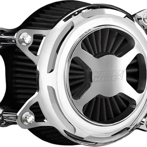 Vance & Hines VO2 X Air Cleaner Kit Chrome 72341 Harley Davidson