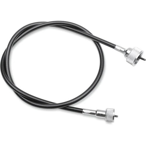 Drag Specialties Black Vinyl Front-Wheel Drive Speedometer Cable #173697