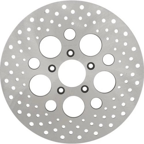 DS Stainless Drilled Brake Rotor Front Harley Davidson 145216
