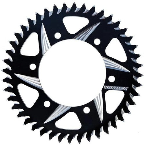Vortex CAT5 Rear Aluminum Sprocket 43T Black for Kawasaki Ninja ZX-14 06-14
