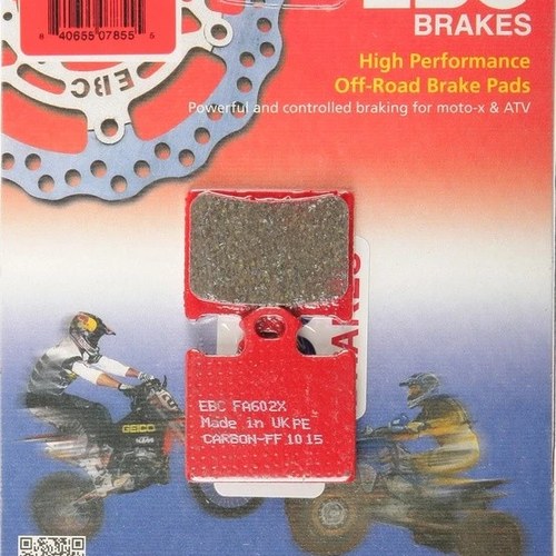 Ebc Carbon X Brake Pads Rear #FA602X KTM/Husqvarna 85 SX/TC 85/Freeride 250 R