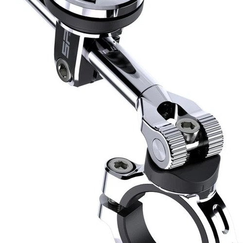 SP Connect Spc+ 3D Moto Mount 1.25" to 1.5" Chrome