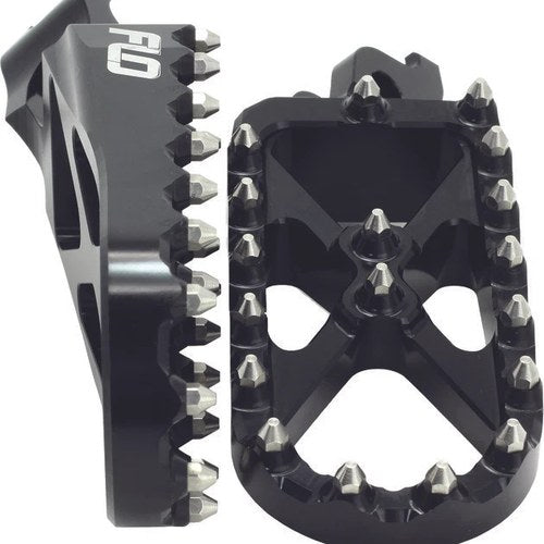 Flo Motorsports Adventure/Snow Footpeg Black #SPEG-792BLK for Kawasaki