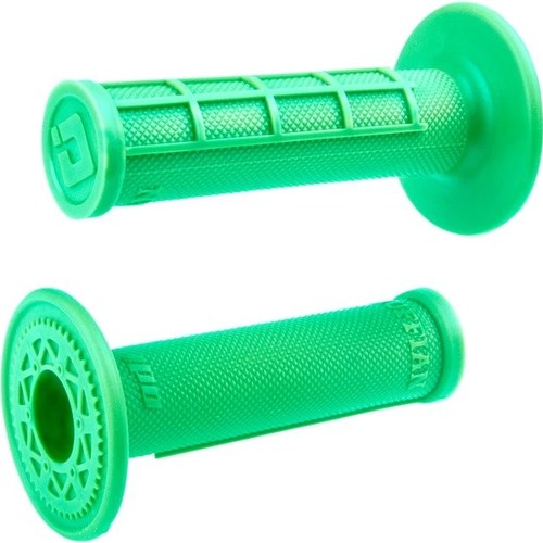 Odi Ruffian Half-Waffle MX Grips 120mm Fluorescent Green