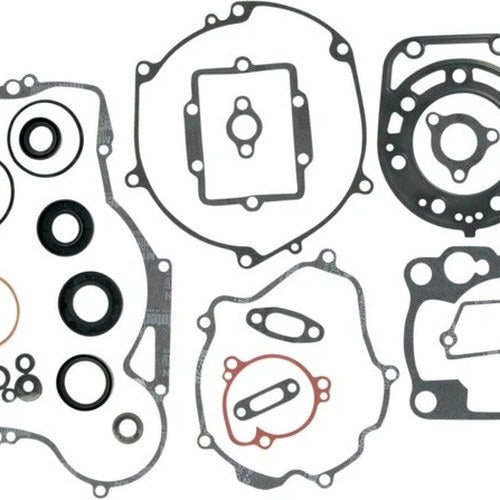 Moose Complete Gasket Set with Oil Seals Fits Kawasaki Kdx 250 1991-1994
