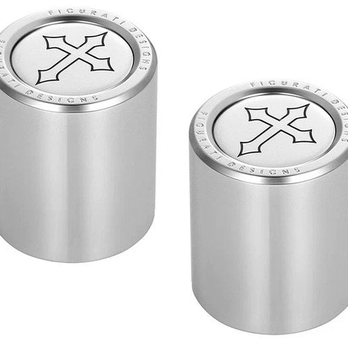 Figurati Designs Short/Fat Docking Hardware Covers Cross Polished