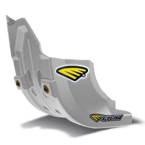 Cycra Full Armor Skid Plate Gray fits Yamaha WR250F/YZ250FX/WR450F/YZ450FX