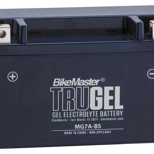 BikeMaster TruGel Battery #MG7A-BS fits Kymco/Yamaha