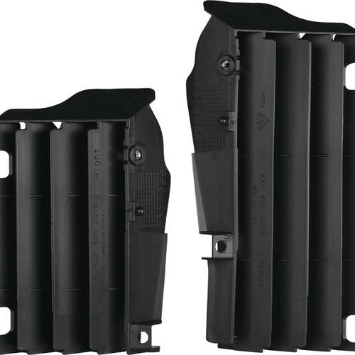 Acerbis Radiator Louvers Black fits Kawasaki KX450F 2016-2020