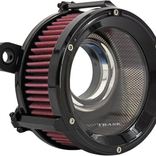 Trask Assault Charge High-Flow Air Cleaner Gloss Black #TM-1020GBK