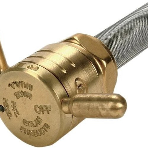 Golan Click-Slick Petcock 22mm Forward Brass
